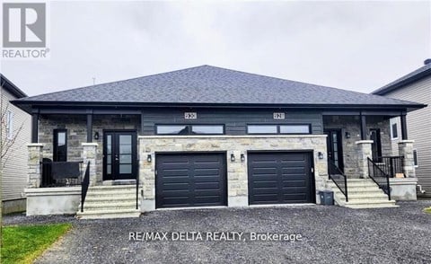 A two-story house with a garage is for sale in Brokerage.