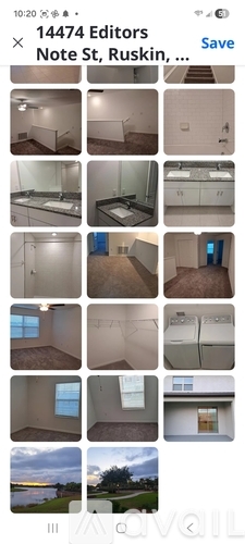 A series of images showing various rooms and views from a property.