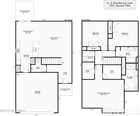 11 South Wandering Lane 3 Beds Apartment for Rent