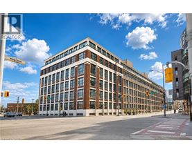 A large building with the words "King St." on the front.