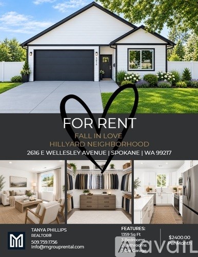 2616 E Wellesley Ave 3 Beds Apartment for Rent