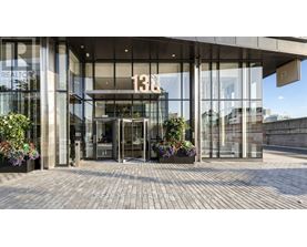 The front of a building with the number 130 on it.