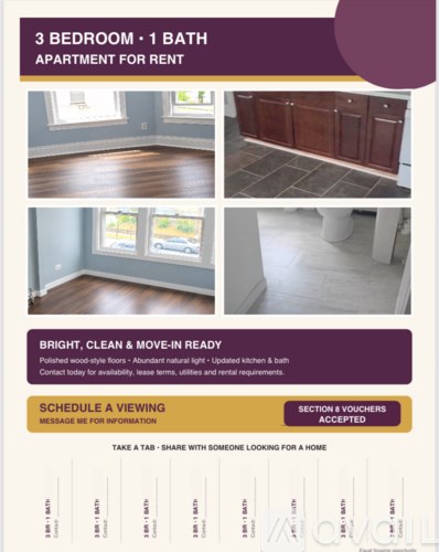 332 South Street 3 Beds Apartment for Rent