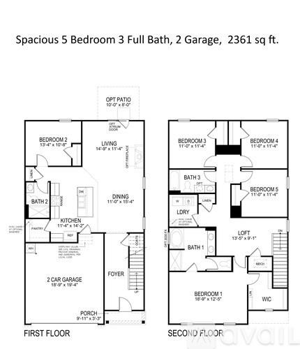 110 Babcock Dr NE 5 Beds Apartment for Rent