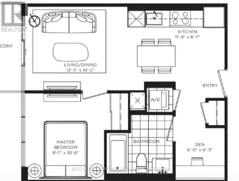 A black and white floor plan of a house with labeled rooms.