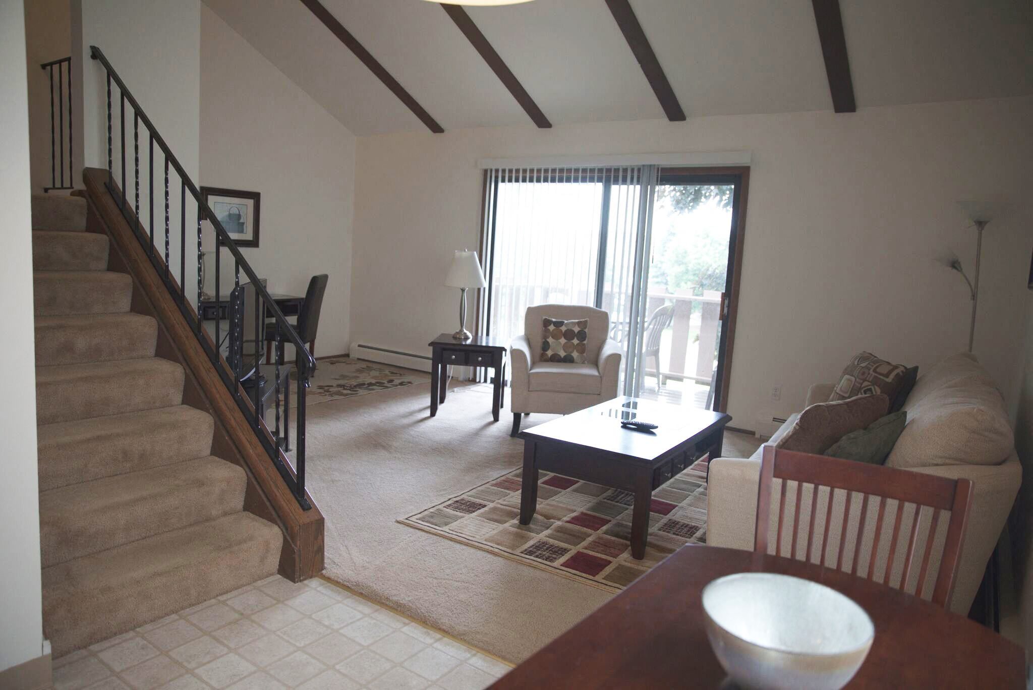 Light colored floor at Woodmere Townhomes, Cedarburg, 53012