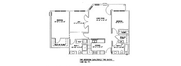 Two Bedroom w/Patio & Den