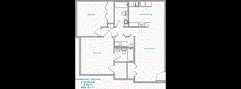 2 Bedroom, 2 Bath