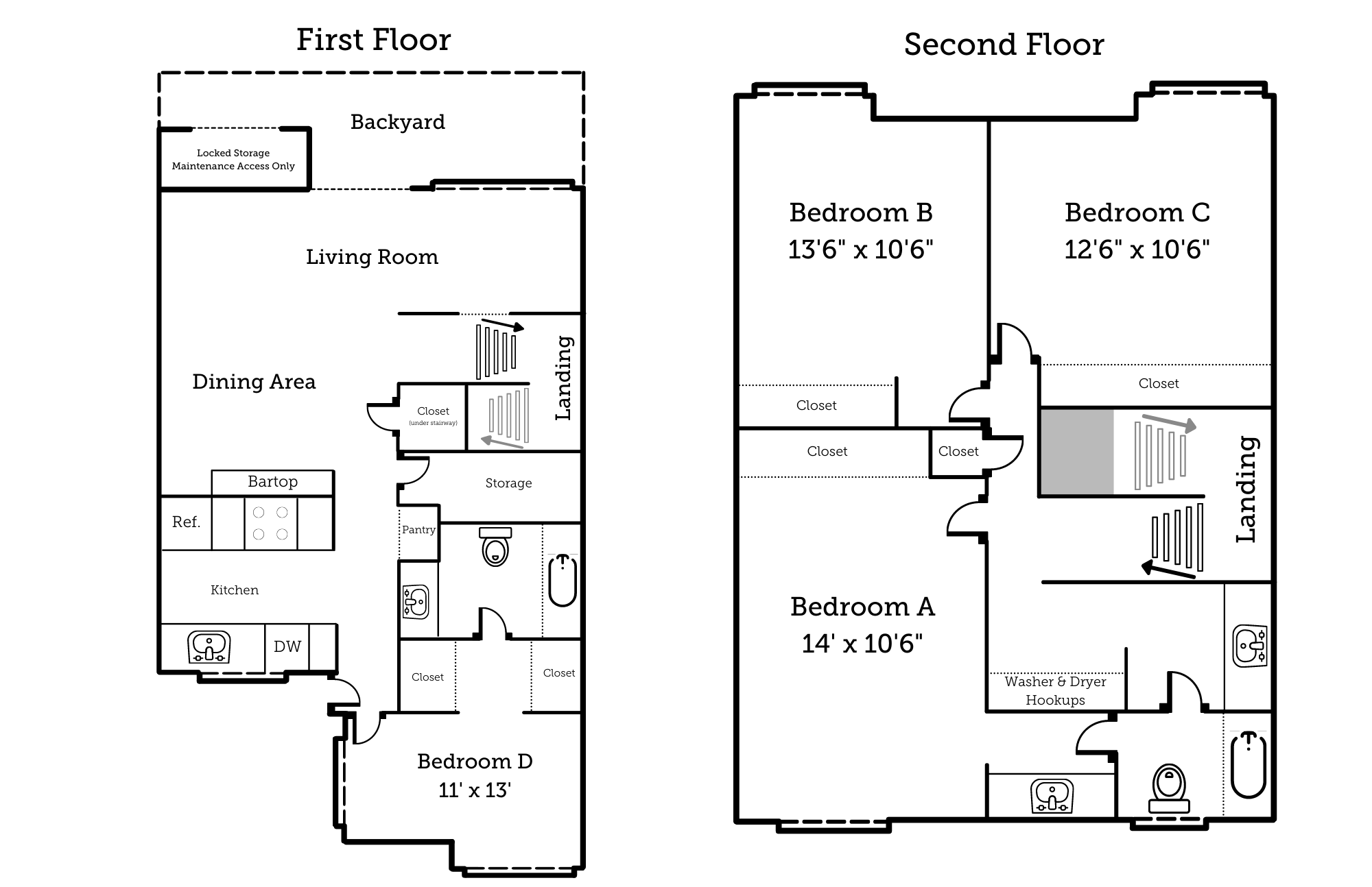 4 Bedroom Floor Plan at Suntree