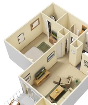 One Bedroom | One Bathroom