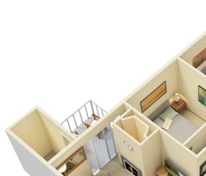 Two Bedroom | One Bathroom