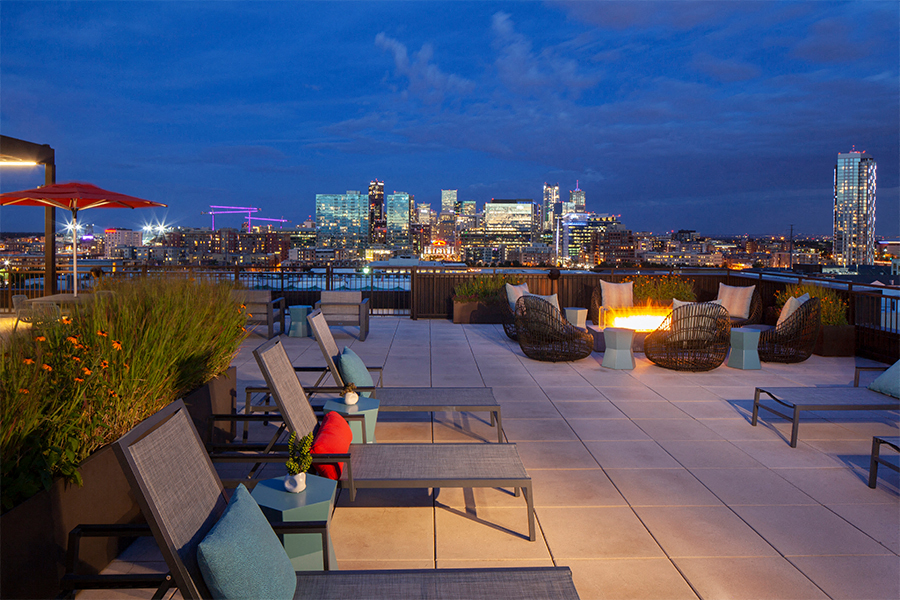 Studio LoHi apartments in Denver, CO - Fire Place