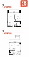 1C/1H -1 Bedroom