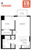 1E -1 Bedroom