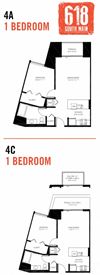 4A/4C - 1 Bedroom