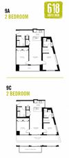9A/9C - 2 Bedroom
