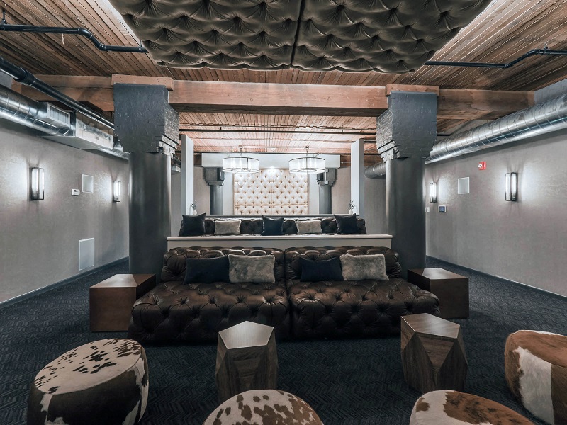 Chicago luxury apartment resident movie theater amenity