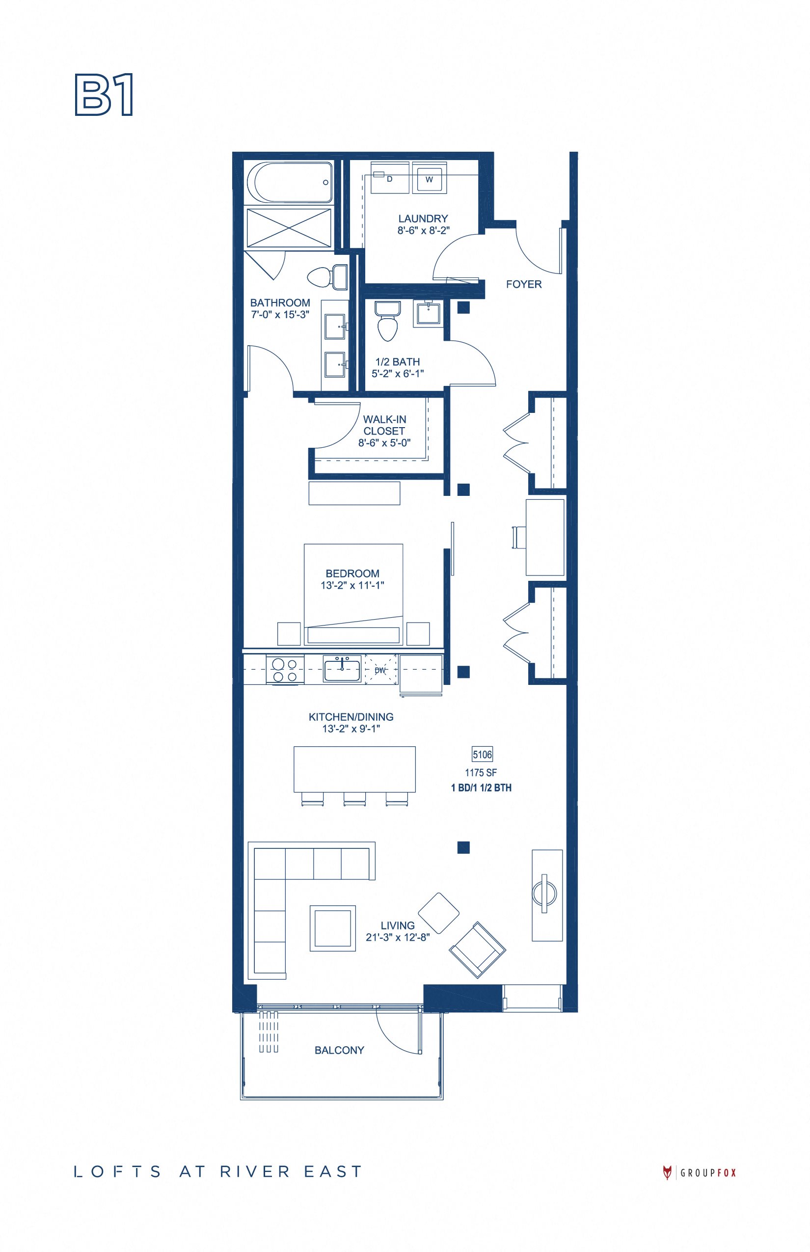 Lofts at River East - B1 Lofts at River East - B1