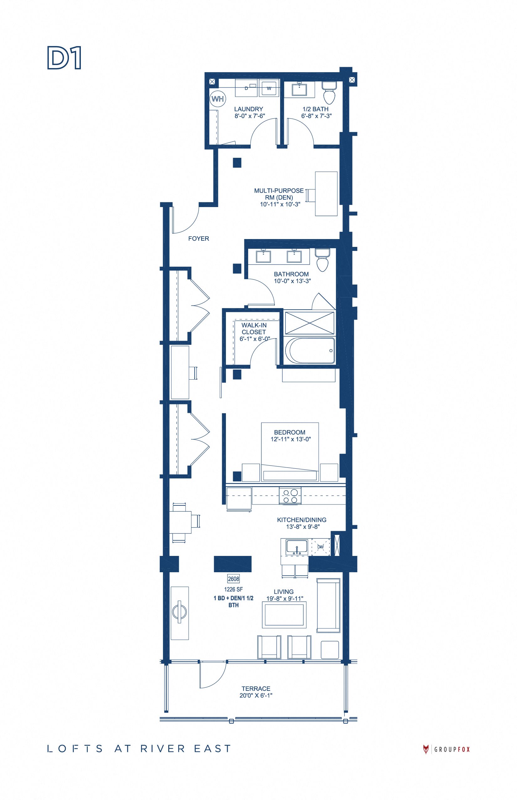 Lofts at River East - D1 Lofts at River East - D1