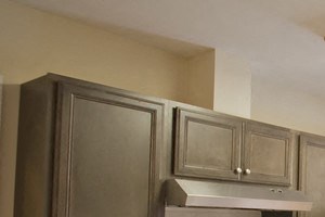 Kitchen with updated refrigerate and appliances