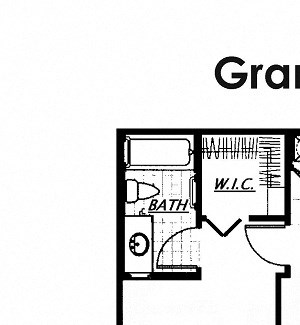 Grammer Floorplan, 1 Bedroom, 1 Bath, 768 Square Feet Grammer Floorplan, 1 Bedroom, 1 Bath, 768 Square Feet