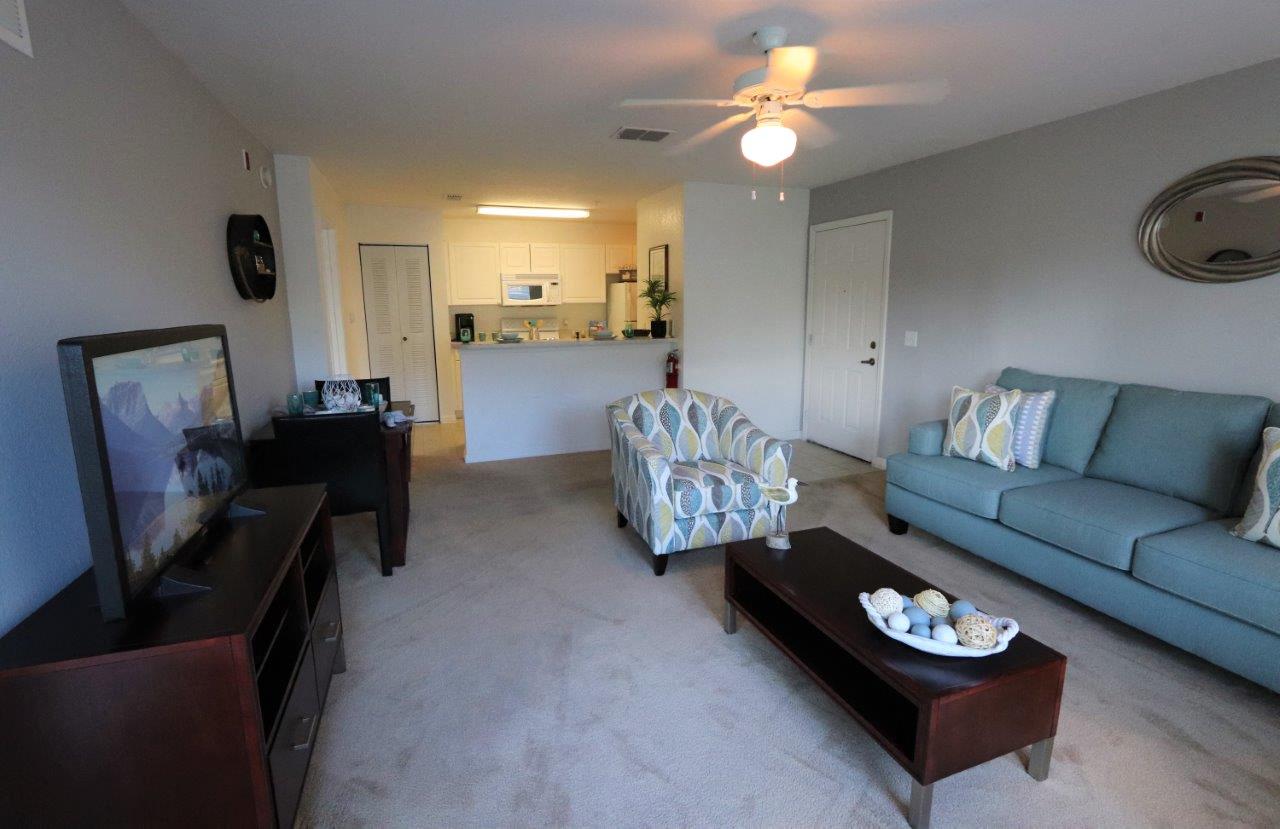 Academy Village Apartments Living Room