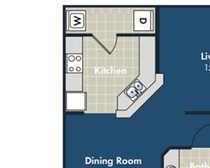 Lapis Floorplan Lapis Floorplan at Abberly Chase Apartment Homes by HHHunt, South Carolina, 29936