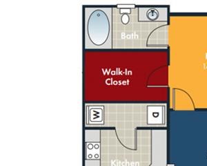 Stonewater Floorplan Stonewater Floorplan at Abberly Chase Apartment Homes by HHHunt, Ridgeland, SC