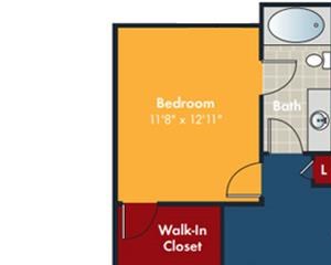 Sunrise Floorplan Sunrise Floorplan at Abberly Chase Apartment Homes by HHHunt, Ridgeland, 29936