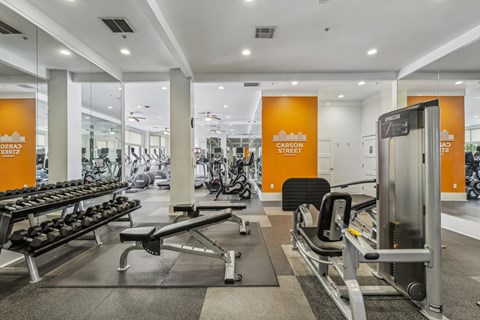 fitness center Carson Street Commons
