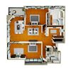 Two Bedroom Corner Unit