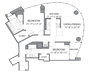 Floor plan Floor plan at Hubbard Place, Illinois, 60654