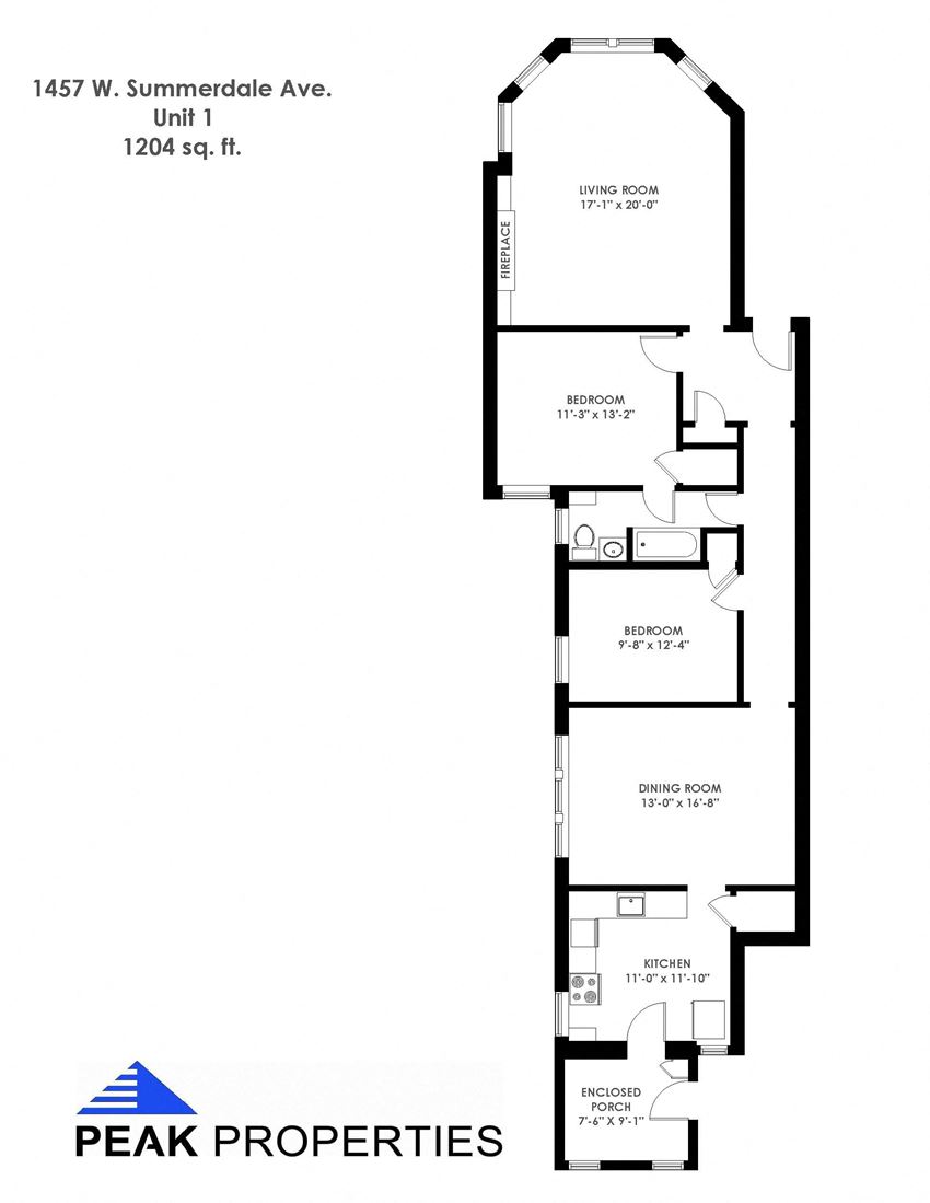 3 Bedroom - 2 Bathroom