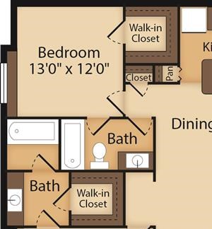2 Bedroom | 2 Bath | 1004-1030 SF 2 Bedroom | 2 Bath | 1004-1030 SF