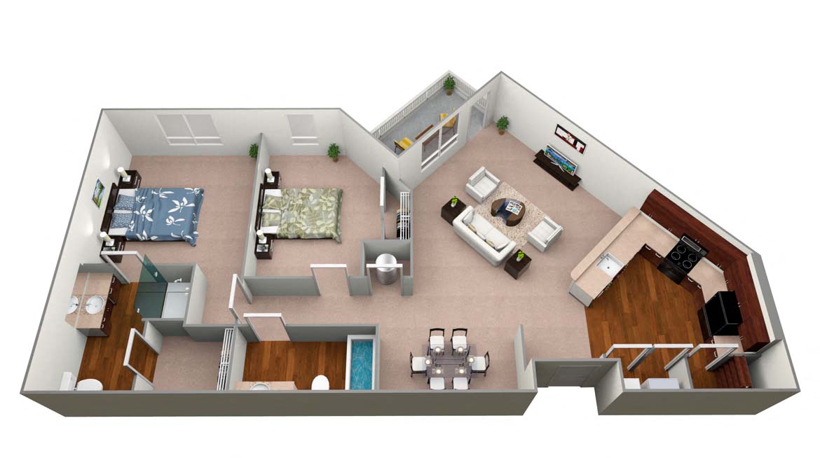 B2 Floor Plan Layout