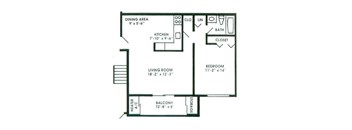 One Bedroom One Bath