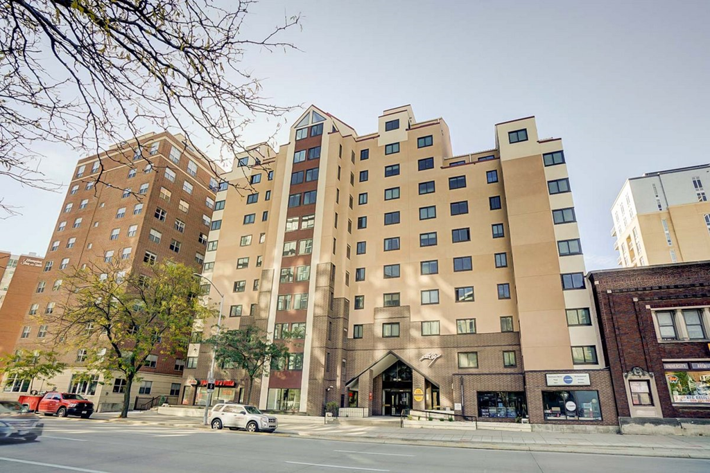 the building in which the apartment is located