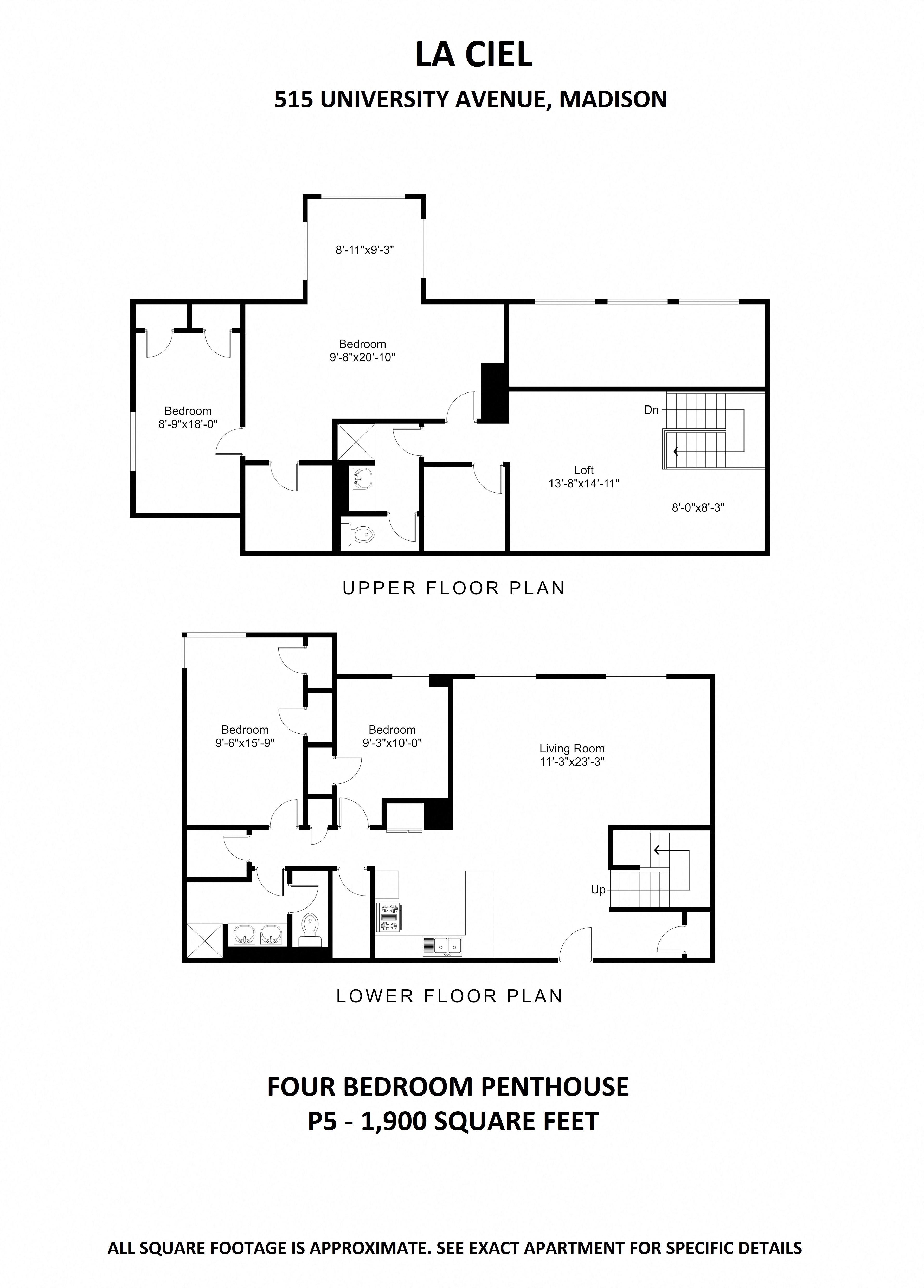 Four Bedroom Penthouse
