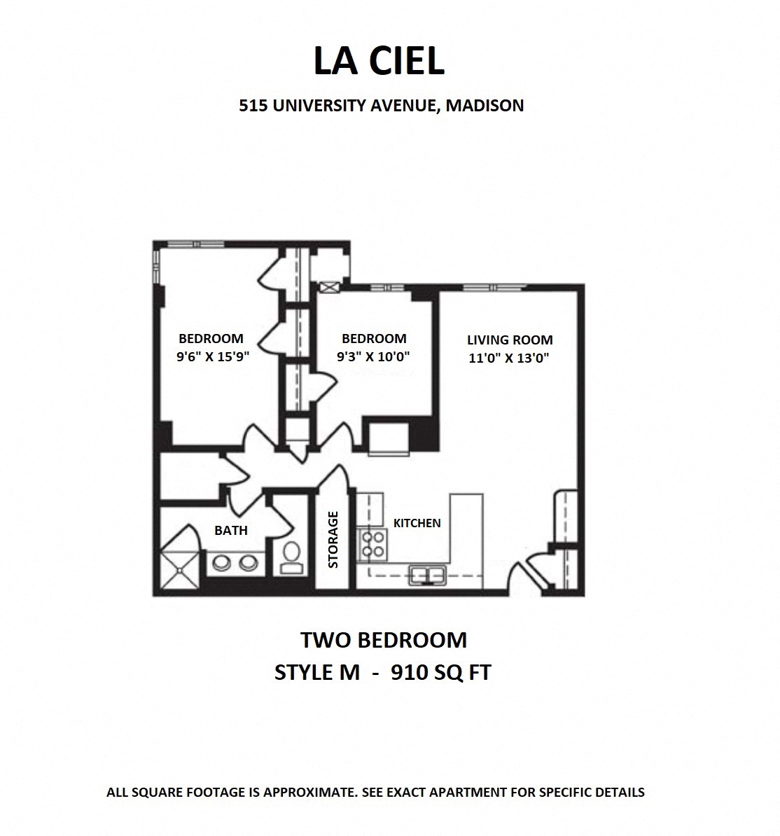 Two Bedroom M