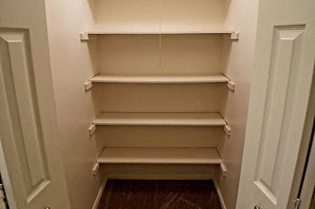 Spacious closets in every home