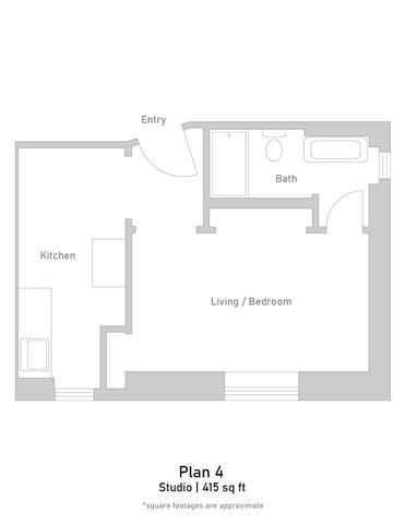 Studio - Plan 4