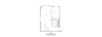 1 Bedroom - Plan 5