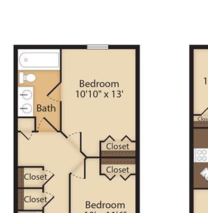 3 Bedroom | 2 Bath | 1369 SF 3 Bedroom | 2 Bath | 1369 SF
