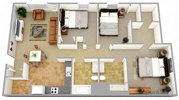 Three Bedroom