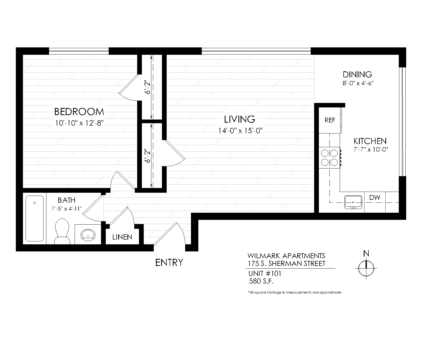Wilmark 1 bed 1 bath