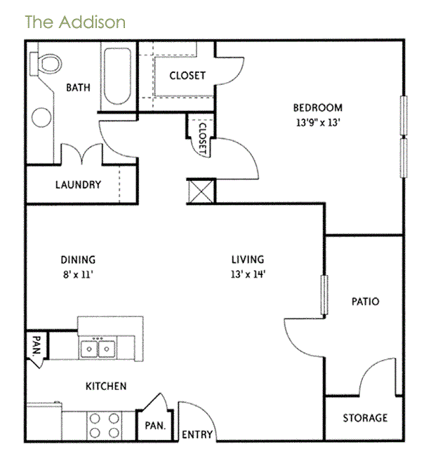 Addison (A4) Floor Plan 4