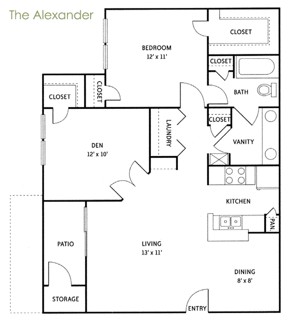 Alexander (A5) Floor Plan 5