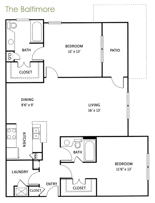 Baltimore (B3) Floor Plan 8