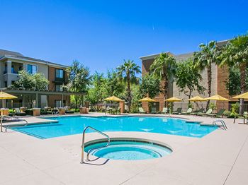Relaxing Spa/Hot Tub at Mesa, AZ Apartment Near Desert Sands Golf Course