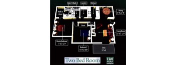 2 Bedroom 2 Bathroom